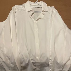 Lululemon Dress Shirt, White, XL (worn once)